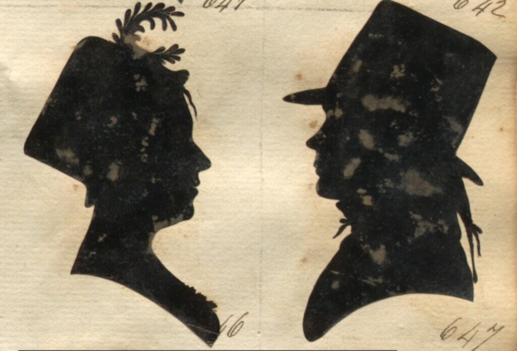 Alte Silhouette